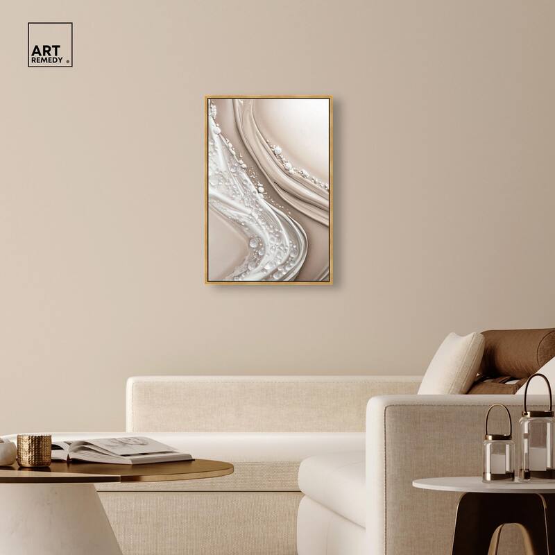 Viscous Veils I Canvas by Art Remedy