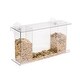 preview thumbnail 2 of 3, One-Way Mirror Window Mount Bird Feeder