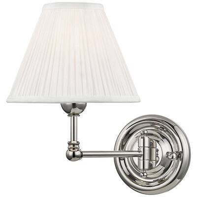 Hudson Valley Lighting Classic No.1 Single Light 11" Tall Wall Sconce
