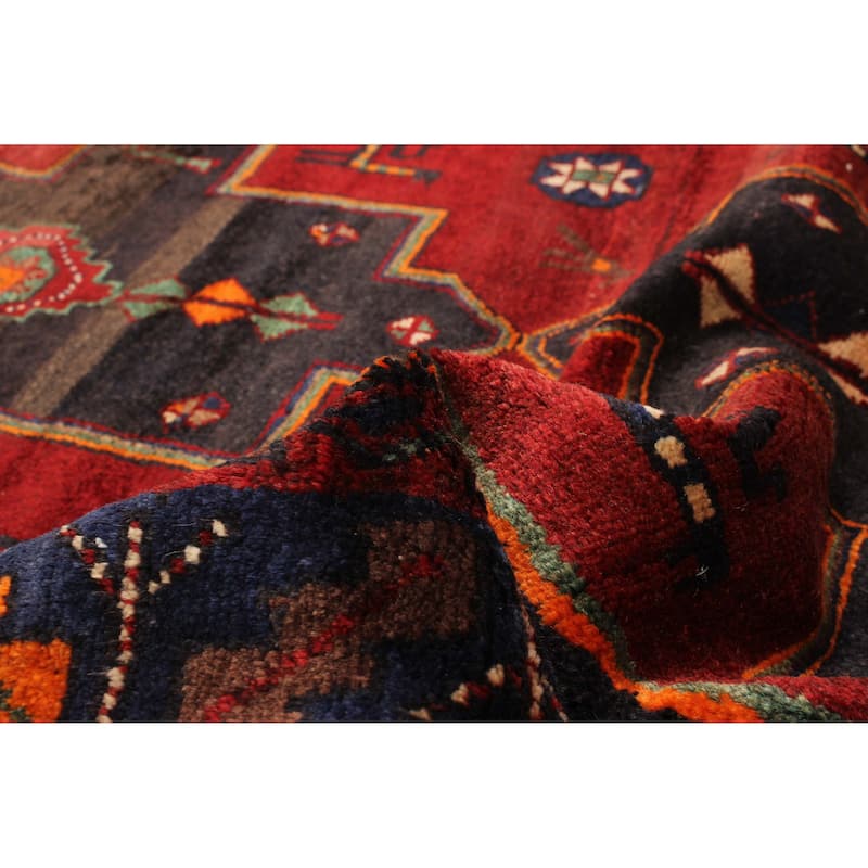 ECARPETGALLERY Hand-knotted Anadol Red Wool Rug - 3'7 x 9'0