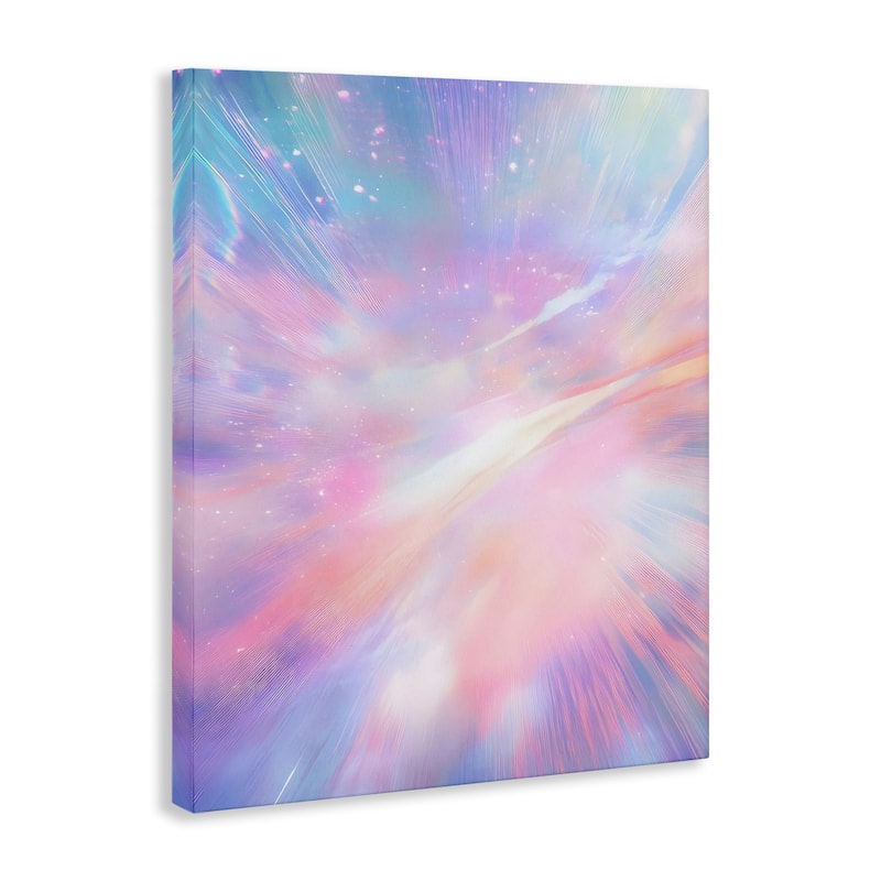 Stupell Iridescent Nebula Abstraction Canvas Wall Art Design By Franklyn Gregory