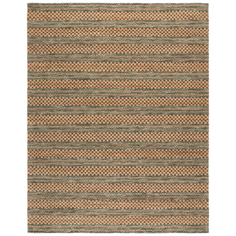 Martha Stewart by SAFAVIEH Handmade Tulia Jute Rug - 8' x 10' - Natural/Green