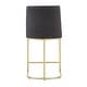 preview thumbnail 37 of 46, Beardsley Bar and Counter Stool (Set of 2) by iNSPIRE Q Modern