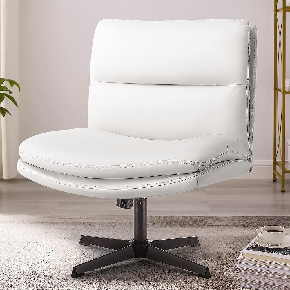 https://ak1.ostkcdn.com/images/products/is/images/direct/e460f1e2c6538afd2277f8fce2fbe4fd0dba4f16/BOSSIN-Armless-Office-Desk-Chair-No-Wheels%2CPU-Leather-Padded-Modern-Swivel-Vanity-Chair.jpg