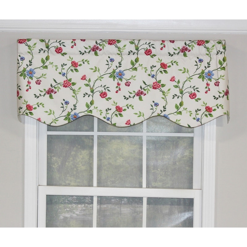 RLF Home Quality English Ivy Provance Valance Spring - 50x15