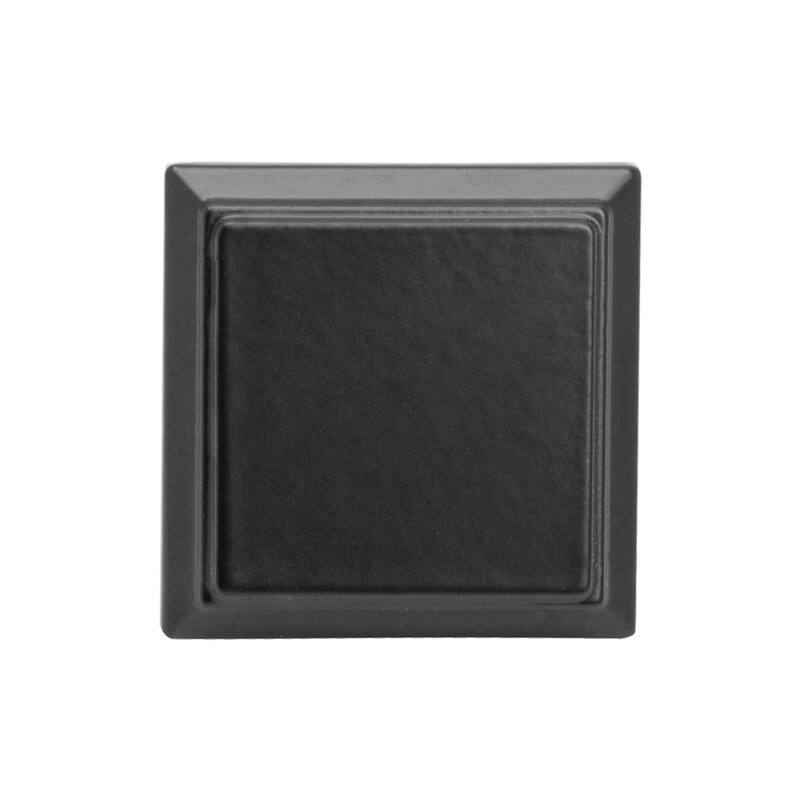 Utopia Alley Dover Cabinet Ring Pull Knob-Matt Black Drawer Drop Pull Knobs 1.26"