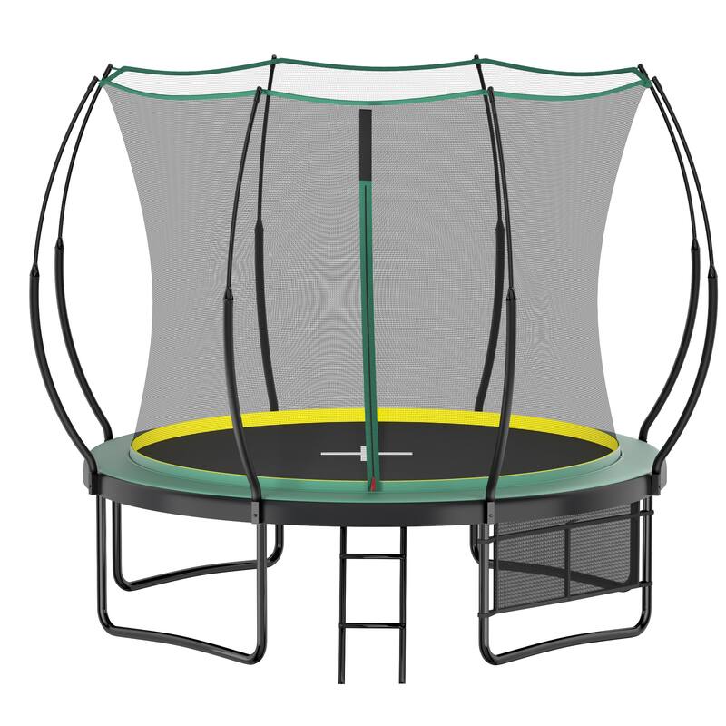 Springfree Trampoline 10FT No Gap Safety Net Green Jumping Mat