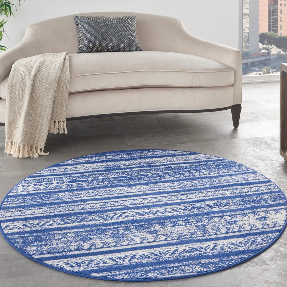 Nourison Whimsicle Vintage Boho Geometric Area Rug