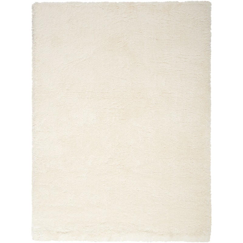 Nourison Luxurious Shag Ultra-plush Pile Glam Solid Area Rug