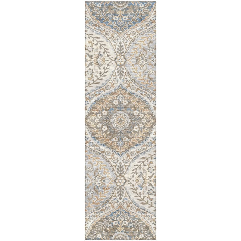 Premium Washable Super Soft Traditional Global Mayfield Rug