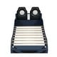 preview thumbnail 21 of 24, Wood Car-Shaped Twin Size Platform Bed with LED