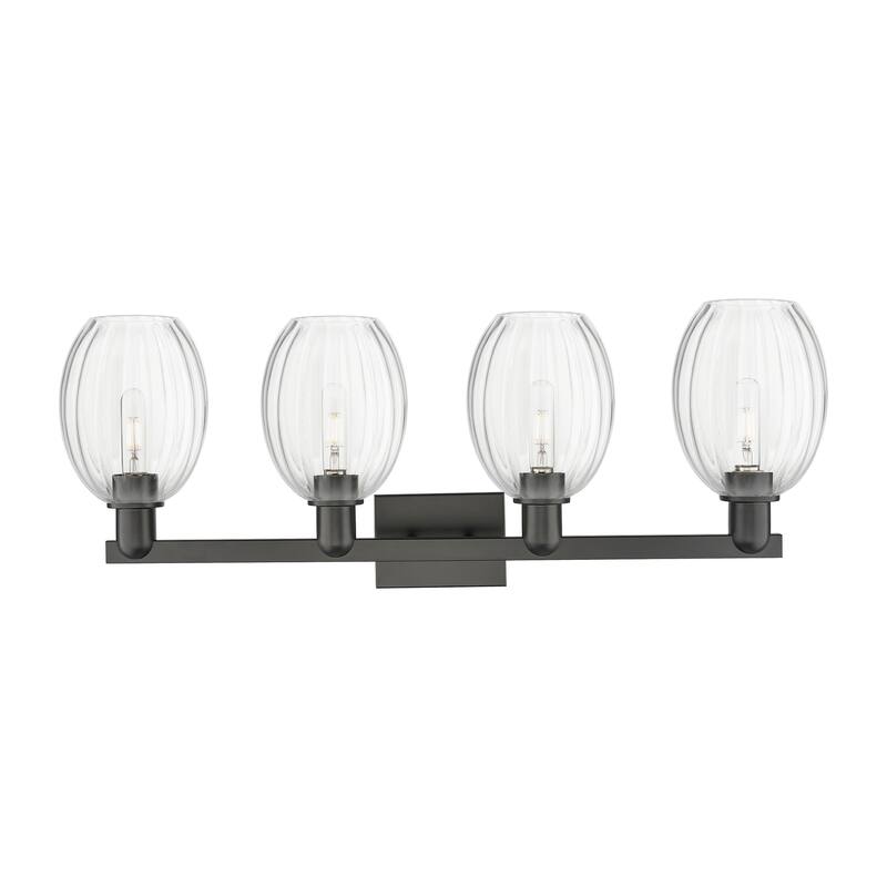 Innovations Lighting Downtown Urban - Preston - 4 Light 36" Bell Shade Bath Vanity Light