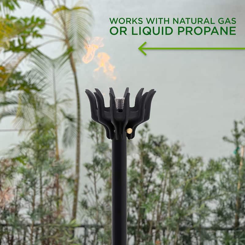 Big Kahuna Permanent Gas Tiki Torch On Sale Bed Bath & Beyond