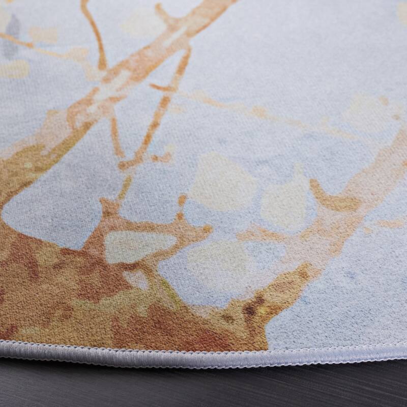 SAFAVIEH Tacoma Machine Washable Slip Resistant Sula Modern Abstract