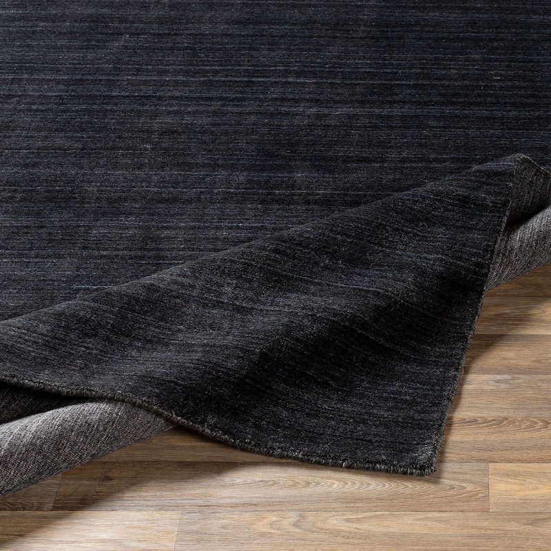 Belmont Handmade Heathered Wool Blend Area Rug