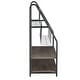 preview thumbnail 6 of 14, VECELO 29.53" H 4-Tier Metal Frame Magazine Rack Open Shelf Bookcase Storage Organizer for Living Room