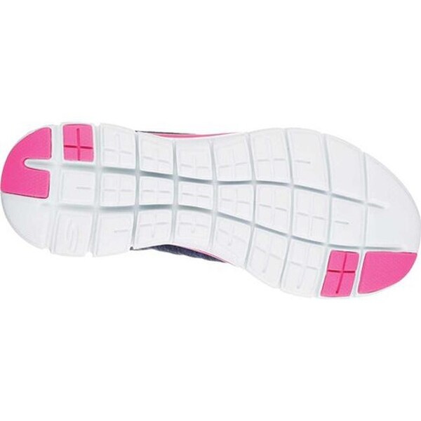 skechers flex appeal 2.0 navy pink