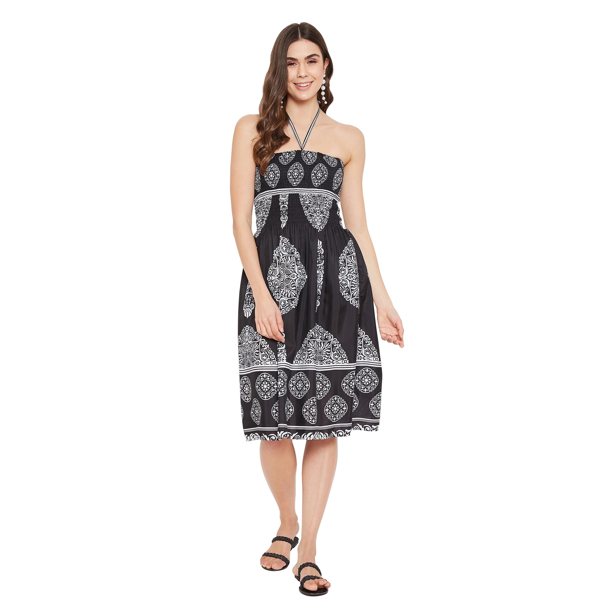 mid length beach dresses