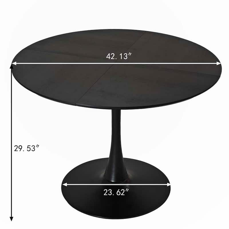 42.13"Modern Round Dining Table,only 1PC table