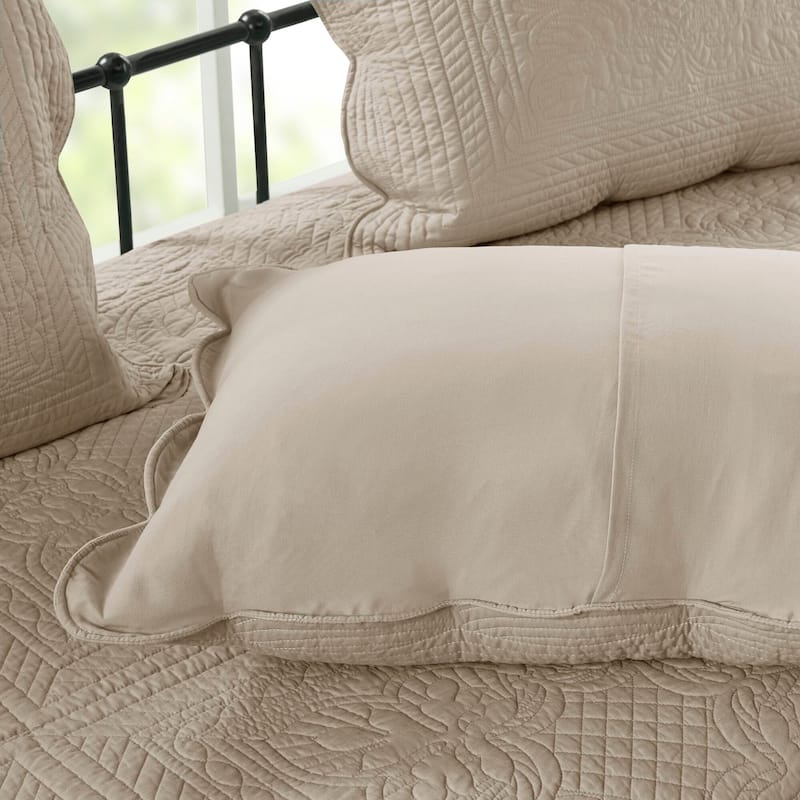 Madison Park Venice 6 Piece Scalloped Edge Daybed Cover Set