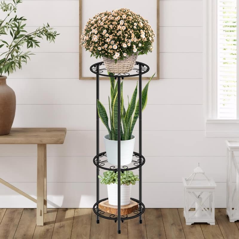 Plant Stand Indoor Outdoor - 11x 11 x 32.3 inches