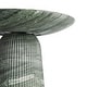 preview thumbnail 23 of 29, Studio London Faux Travertine Bistro Table Maddox Concrete Patio Table - 35.4"W x 35.4"D x 29.5"H