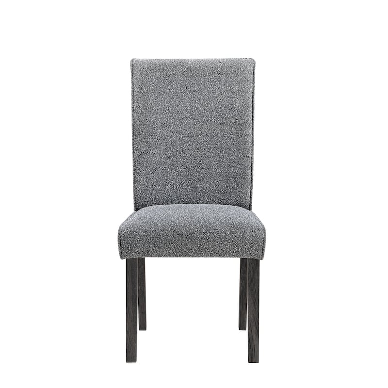 Marcia Grey Rubberwood Dining Chairs For Dining Room(Kit Of 2) - Gray
