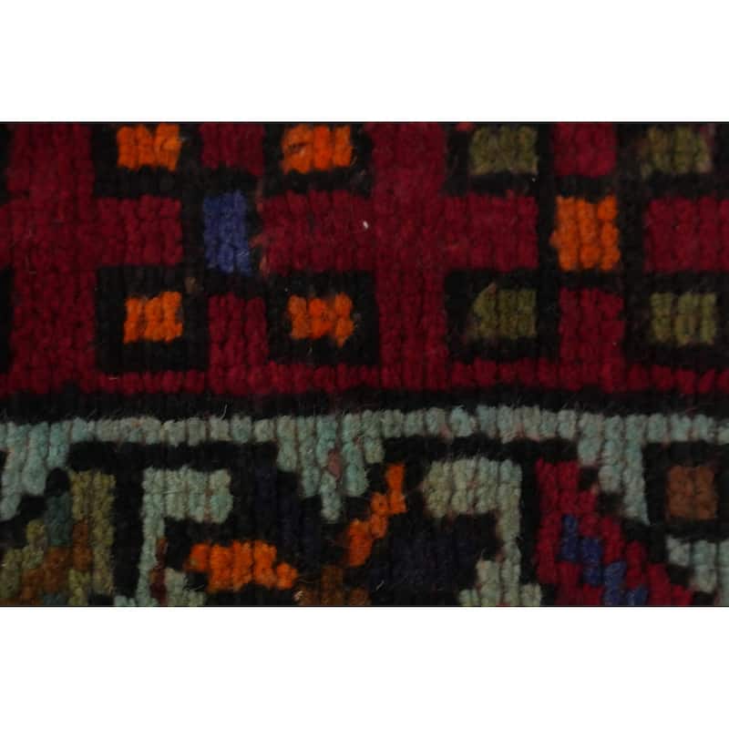 Hand Knotted Oriental 100% Wool Carpet Traditional Tribal Pink Tabriz Area Rug - 6' 0'' X 3' 2''