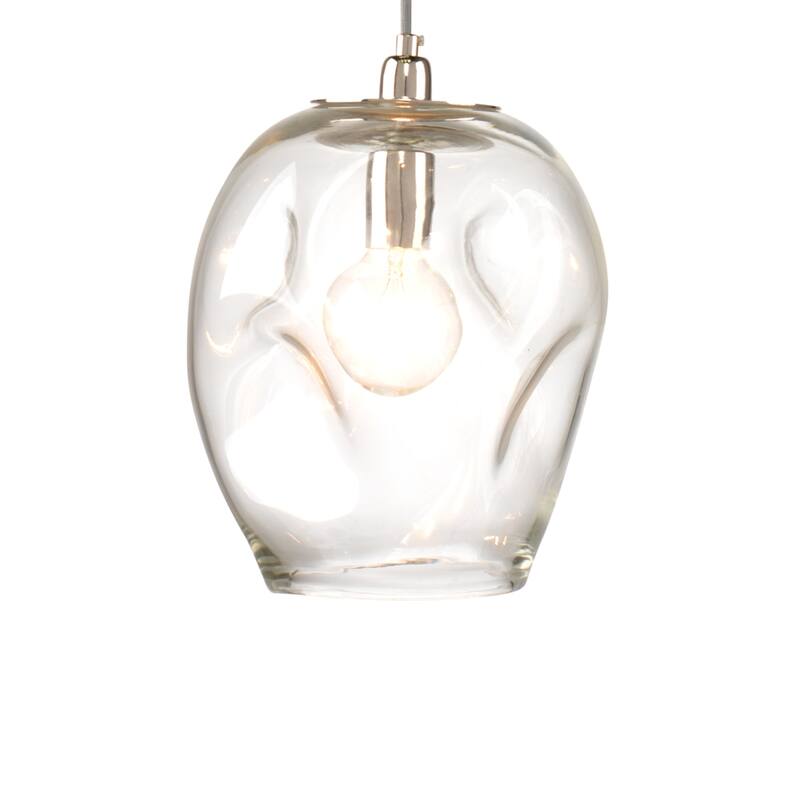 Alden Décor Dorset 1-Light Glass Pendant