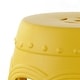 preview thumbnail 58 of 78, Lucky Coins 16" Chinese Ceramic Drum Garden Stool