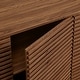 preview thumbnail 10 of 18, Render 4-Door Fluted Sideboard Cabinet TV Stand