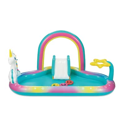 Inflatable Rainbow Play Center,Swimming Pool