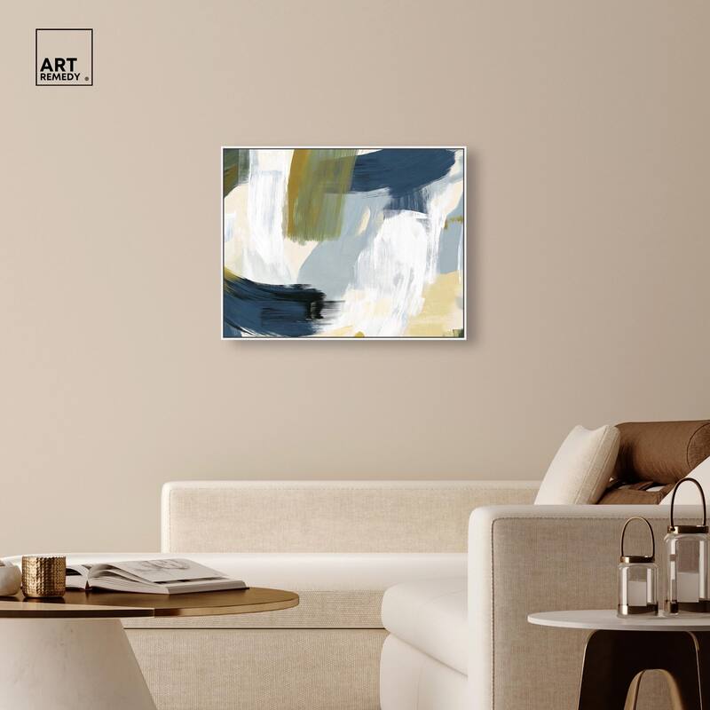 Moss Layers II Canvas by Art Remedy