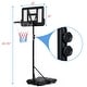 preview thumbnail 2 of 9, Kids Basketball Hoop, Outdoor Portable Adjustable Basketball Goal System