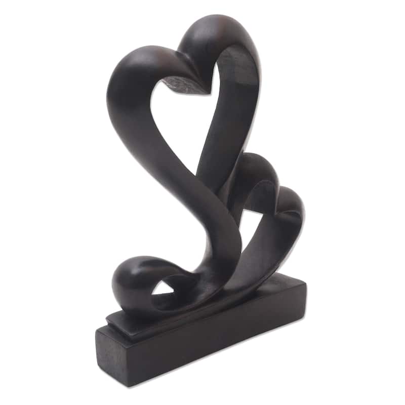 Novica Handmade Love Grows Wood Sculpture