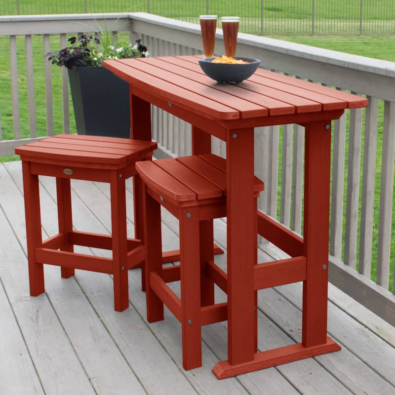 HIGHWOOD Lehigh 3-Piece Counter Height Balcony Set