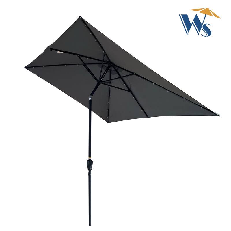 10 x 6.5t Rectangular Patio Solar LED Lighted