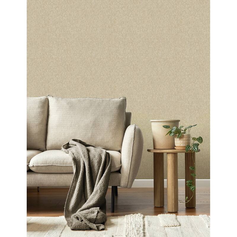 Fine Decor Theo Light Brown Chevron Wallpaper