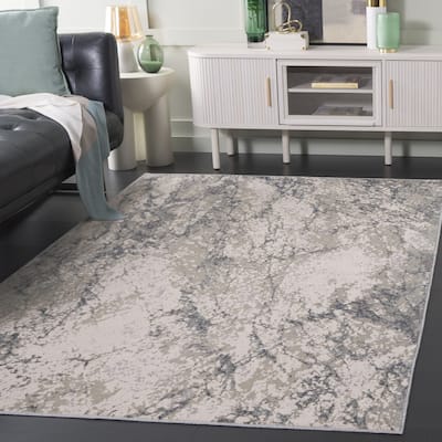 SAFAVIEH Noble Virjinia Viscose Slip Resistant Rug - 5'1" x 7'6"