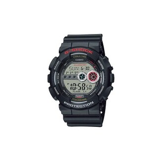 Casio GD-100-1A Men's G-Shock World Time Digital Watch With Grey
