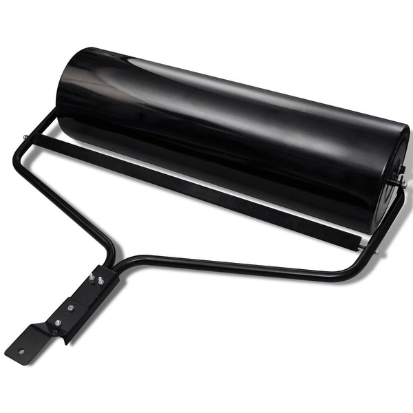 vidaXL Black Garden Lawn Grass Roller 18 Gallon. Opens flyout.