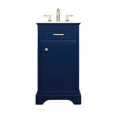 Elegant Lighting VF15019 Americana 18" Free Standing Single Basin