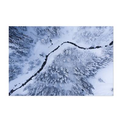 Saalbach Salzburg Austria Winter Wonderland Forest Art Print/Poster ...