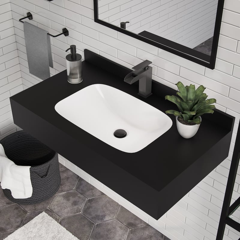 Swiss Madison SM-WS260 Avancer 35-7/16" Rectangular Ceramic Wall