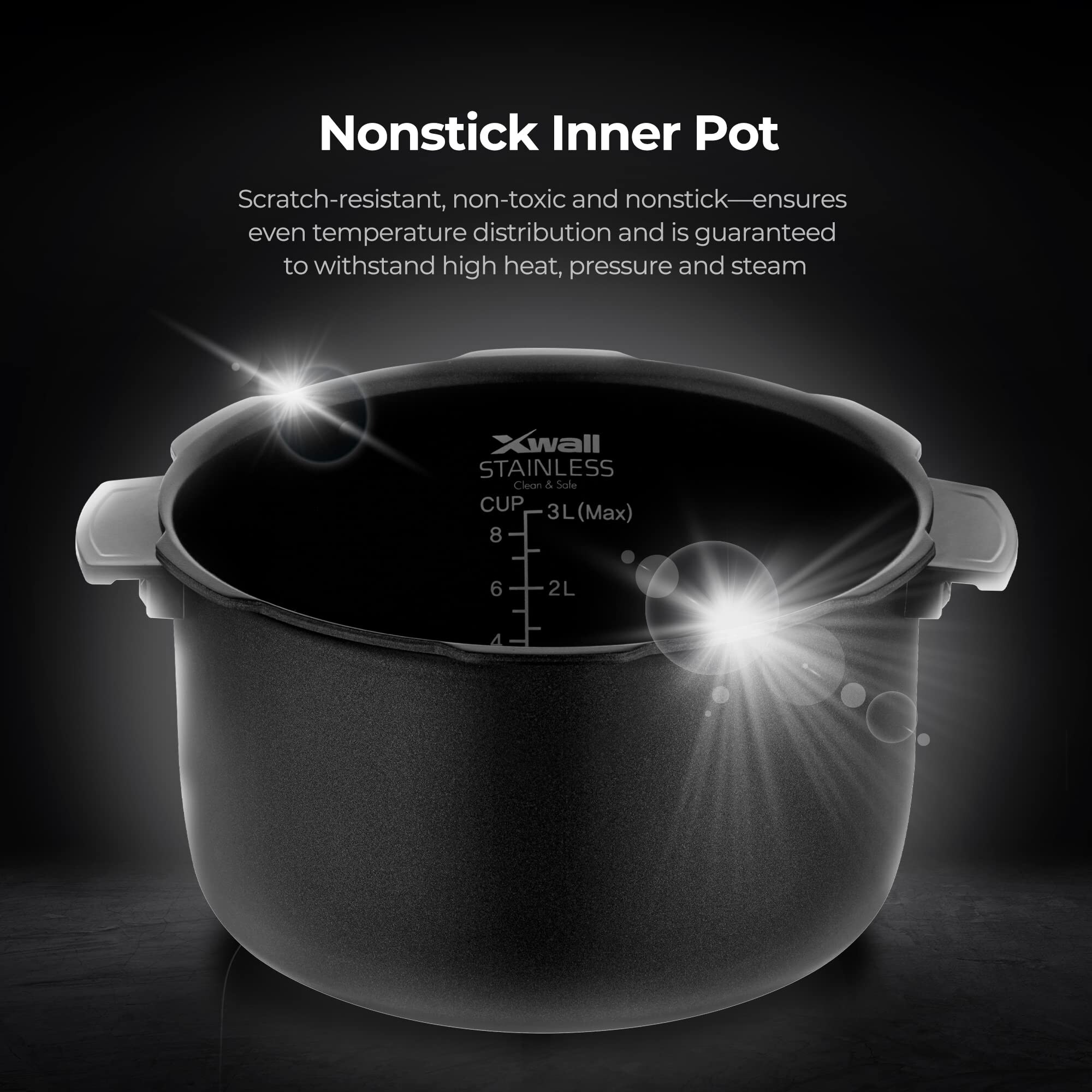 Slow Cooker Stainless Steel Inner Pot