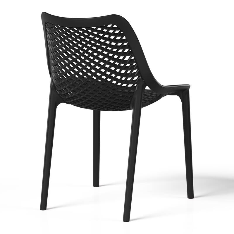 Frond and Form 4-Person Outdoor Square Dining Set