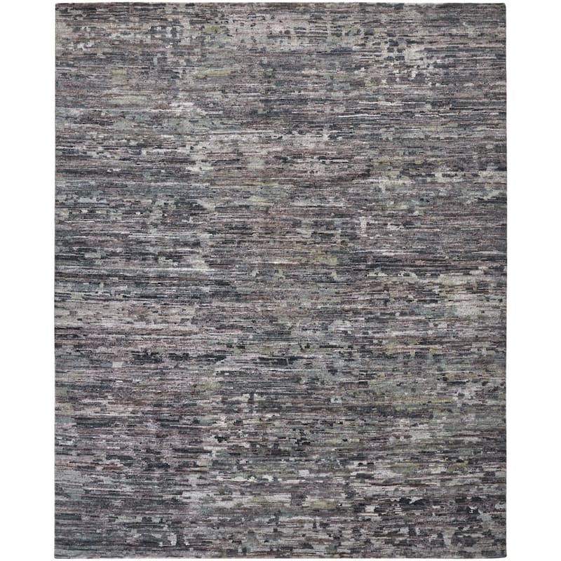 Yemec Abstract Soft Durable Area Rug By HomeRoots - 2' x 3'