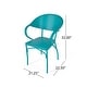preview thumbnail 13 of 31, Palm Desert Outdoor Modern 3-piece Bistro Set by Christopher Knight Home