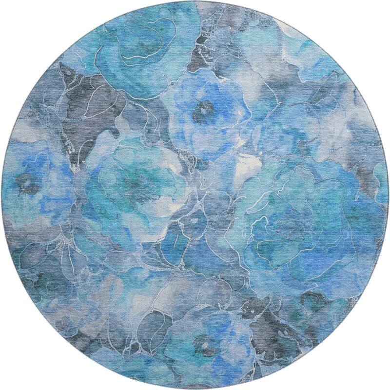 Premium Washable Super Soft Modern Floral Mayfield Rug