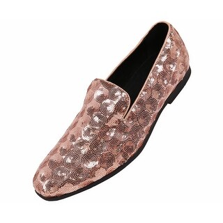 Rose gold and black loafers mens clearance